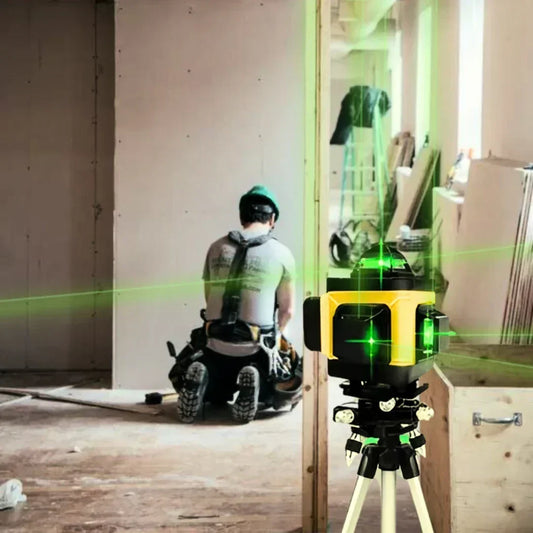4D 12-Line Self-Leveling Laser Level